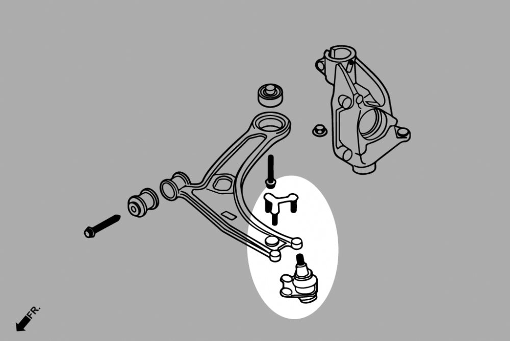 Hardrace Front Lower Arm Ball Joint