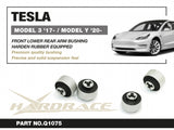 Hardrace Front Lower Rear Curved Arm Bushing