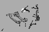 Hardrace Front Lower Rear Arm Bushing - Frame Side