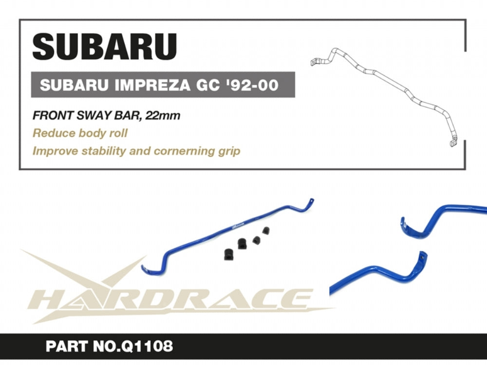 Hardrace Front 22mm Sway Bar