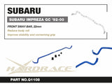 Hardrace Front 22mm Sway Bar