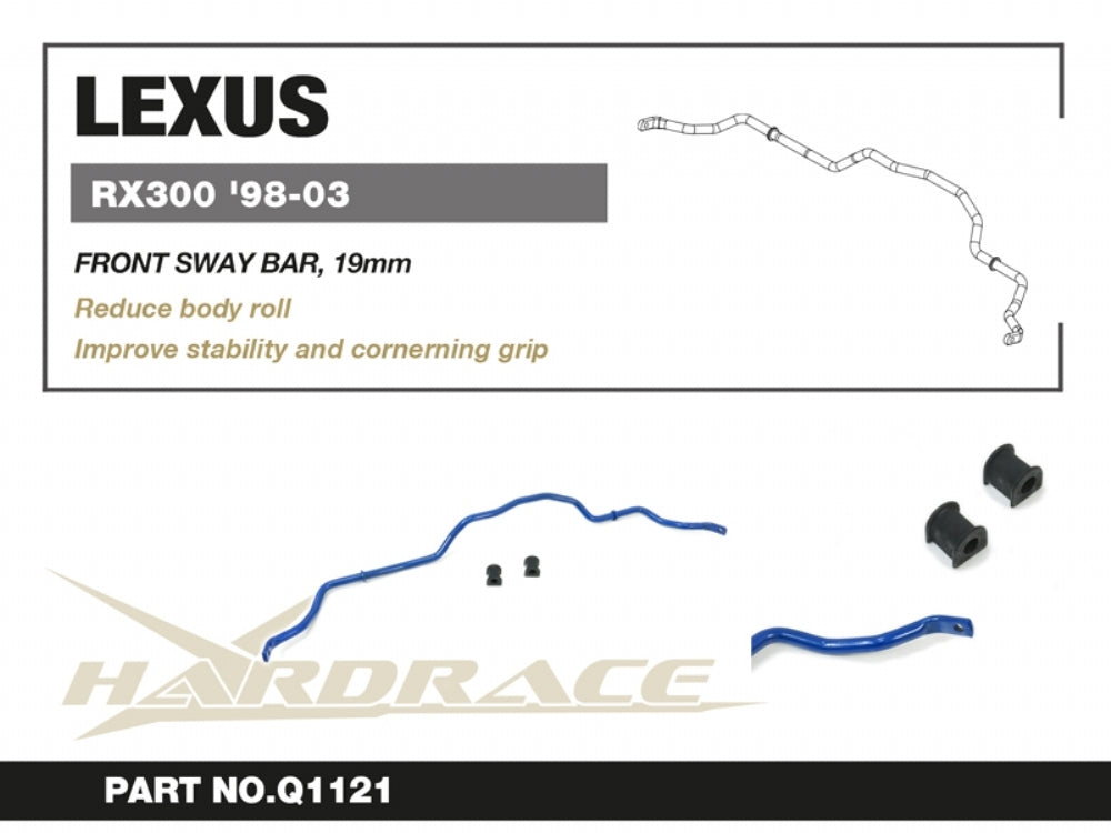 Hardrace Front 19mm Sway Bar