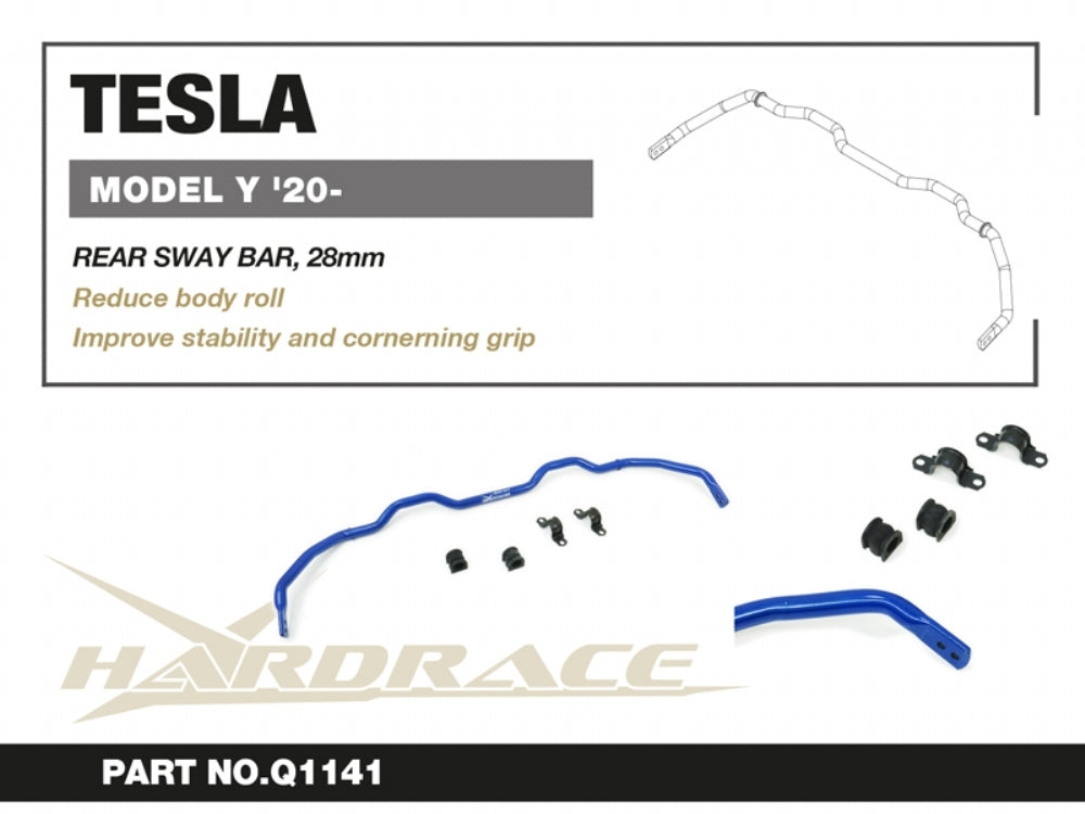 Hardrace Rear 28mm Sway Bar