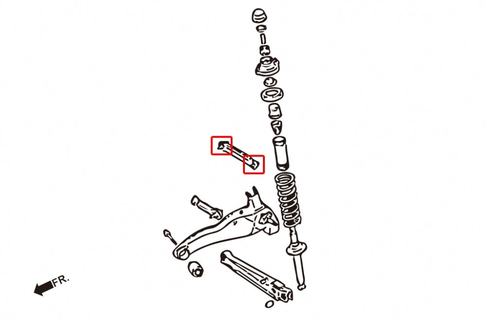 Hardrace Rear Upper Arm Bushing