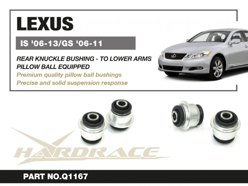 Hardrace Rear Knuckle Bushing - To Lower Arms