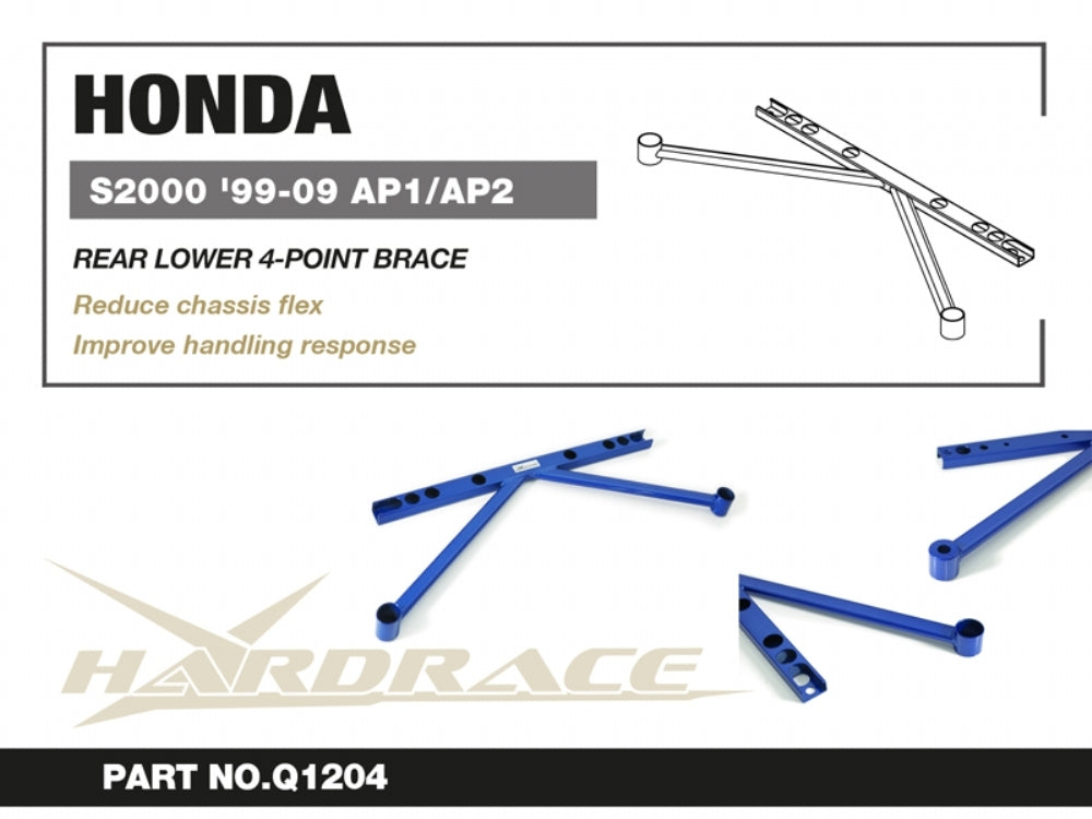 Hardrace Rear Lower 4-Point Brace