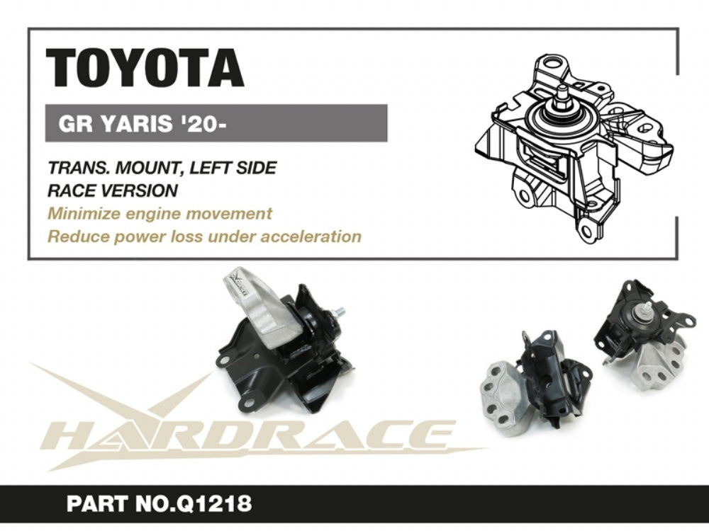 Hardrace Left Side Transmission Mount - Race Version