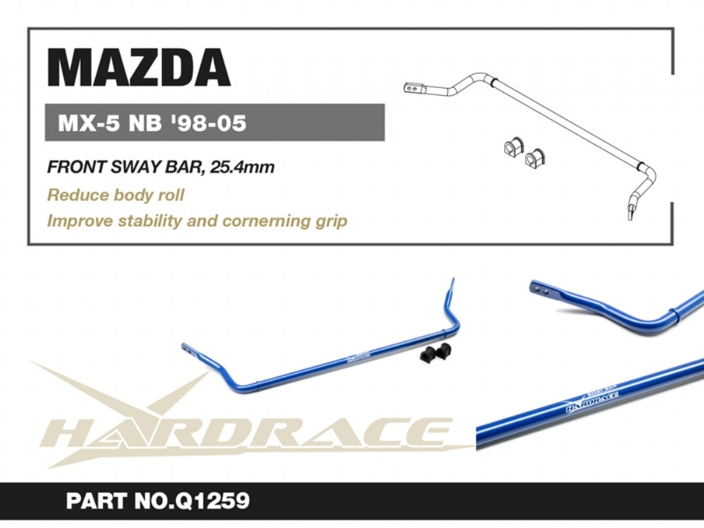 Hardrace Front 25.4mm Sway Bar