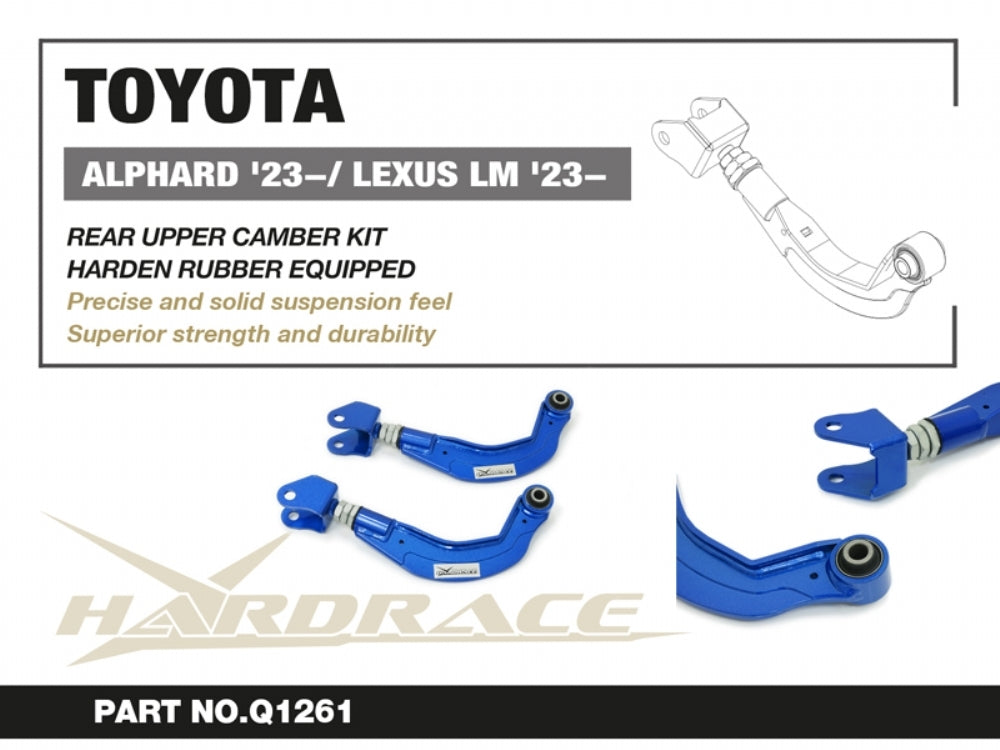 Hardrace Rear Upper Camber Arm Kit