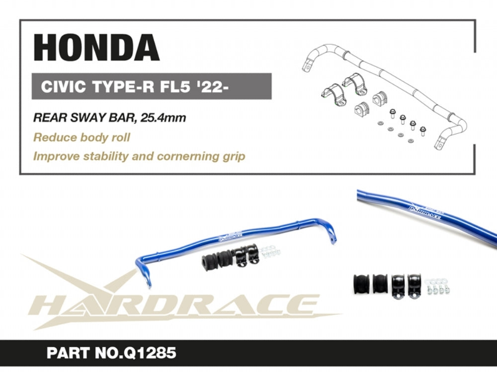 Hardrace Rear 25.4mm Sway Bar