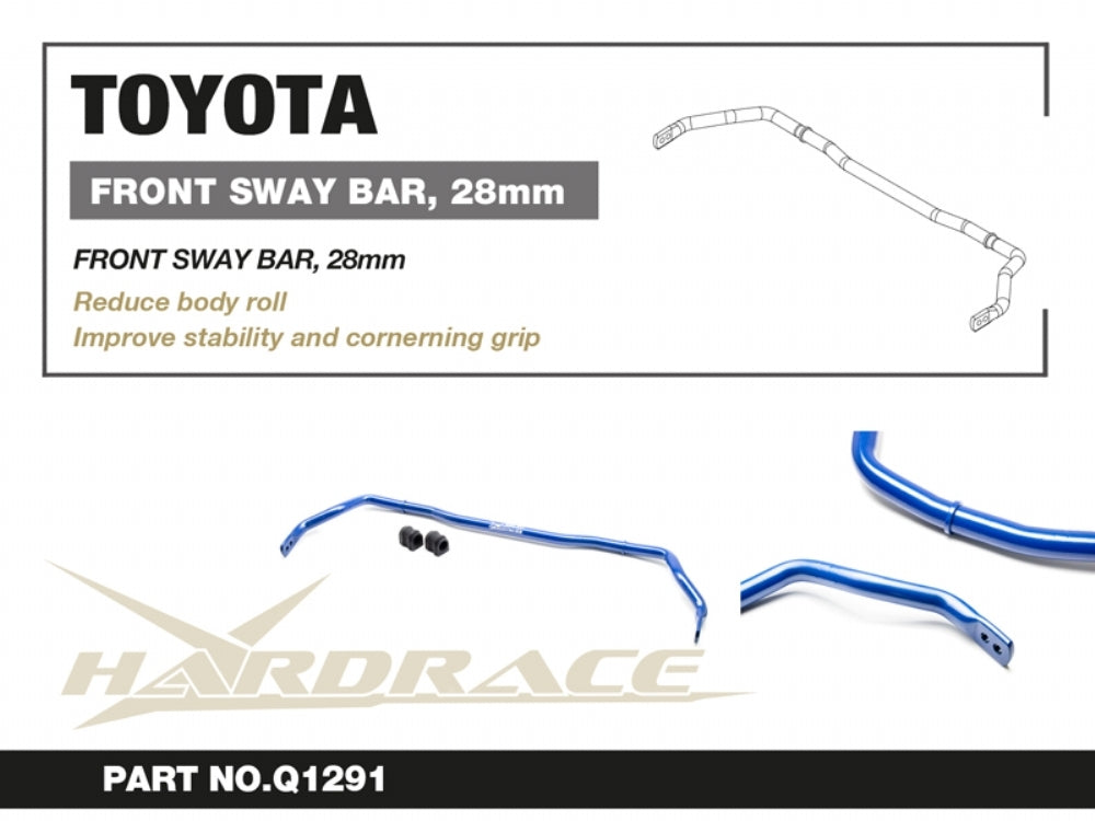 Hardrace Front 28mm Sway Bar