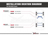 Hardrace 4 Point Front Lower Brace