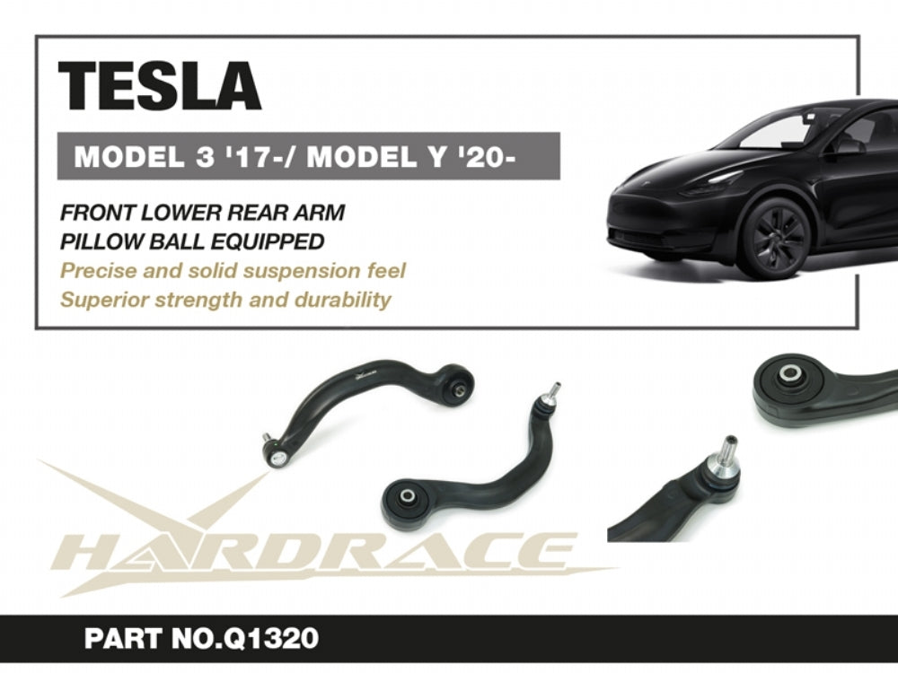 Hardrace Front Lower Rear Curved Arm