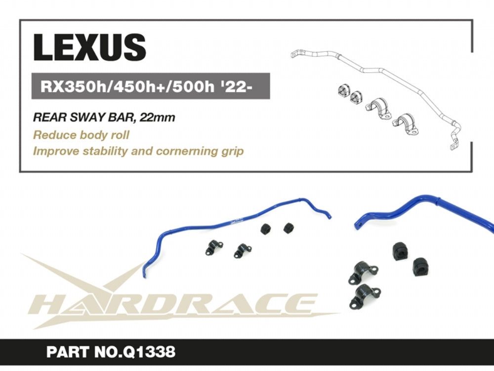 Hardrace Rear 22mm Sway Bar