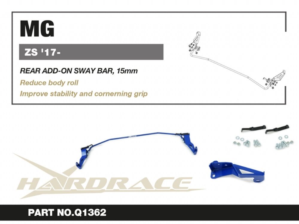 Hardrace Rear 15mm Add-On Sway Bar