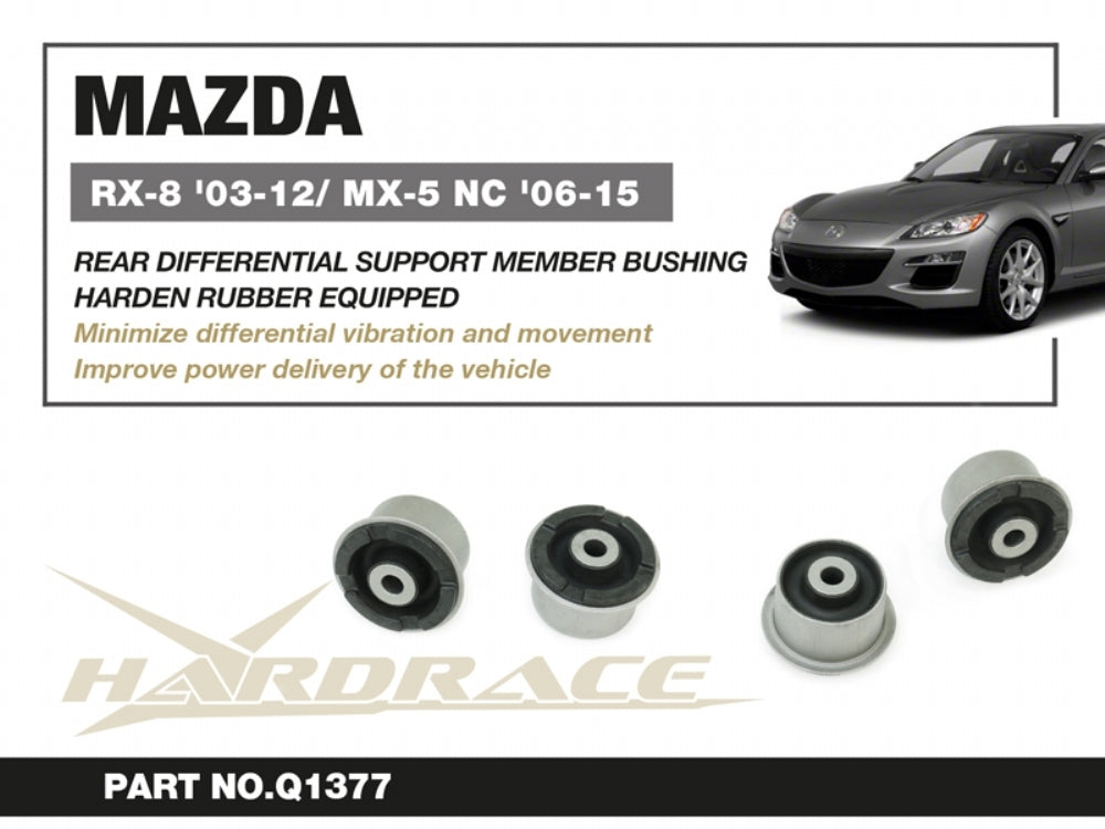 Hardrace Rear Diff Support Member Bushing