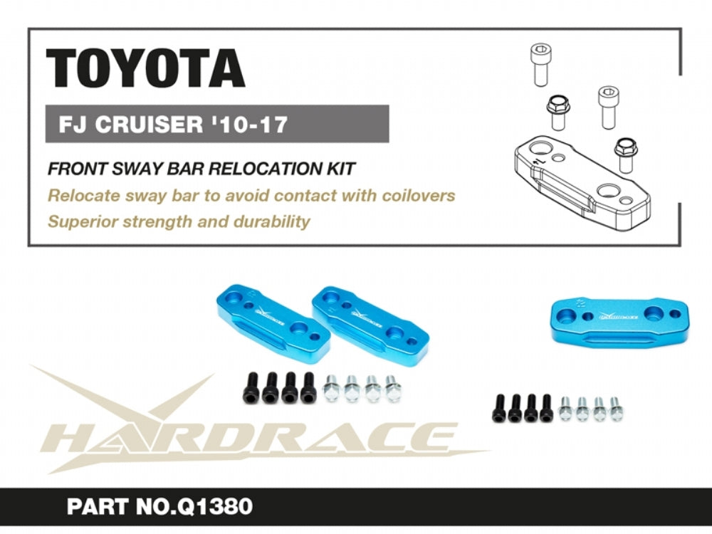 Hardrace Front Sway Bar Relocation Kit