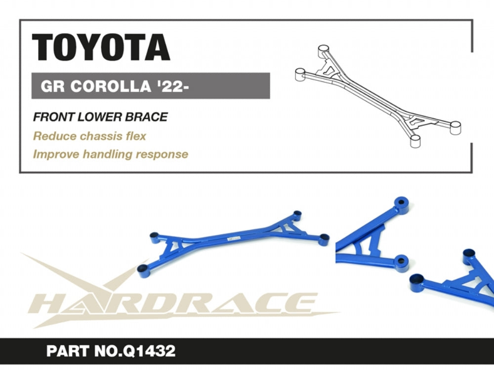 Hardrace Front Lower 4-Point Brace
