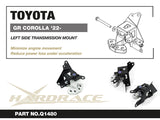Hardrace Hardened Engine Mount Left Side