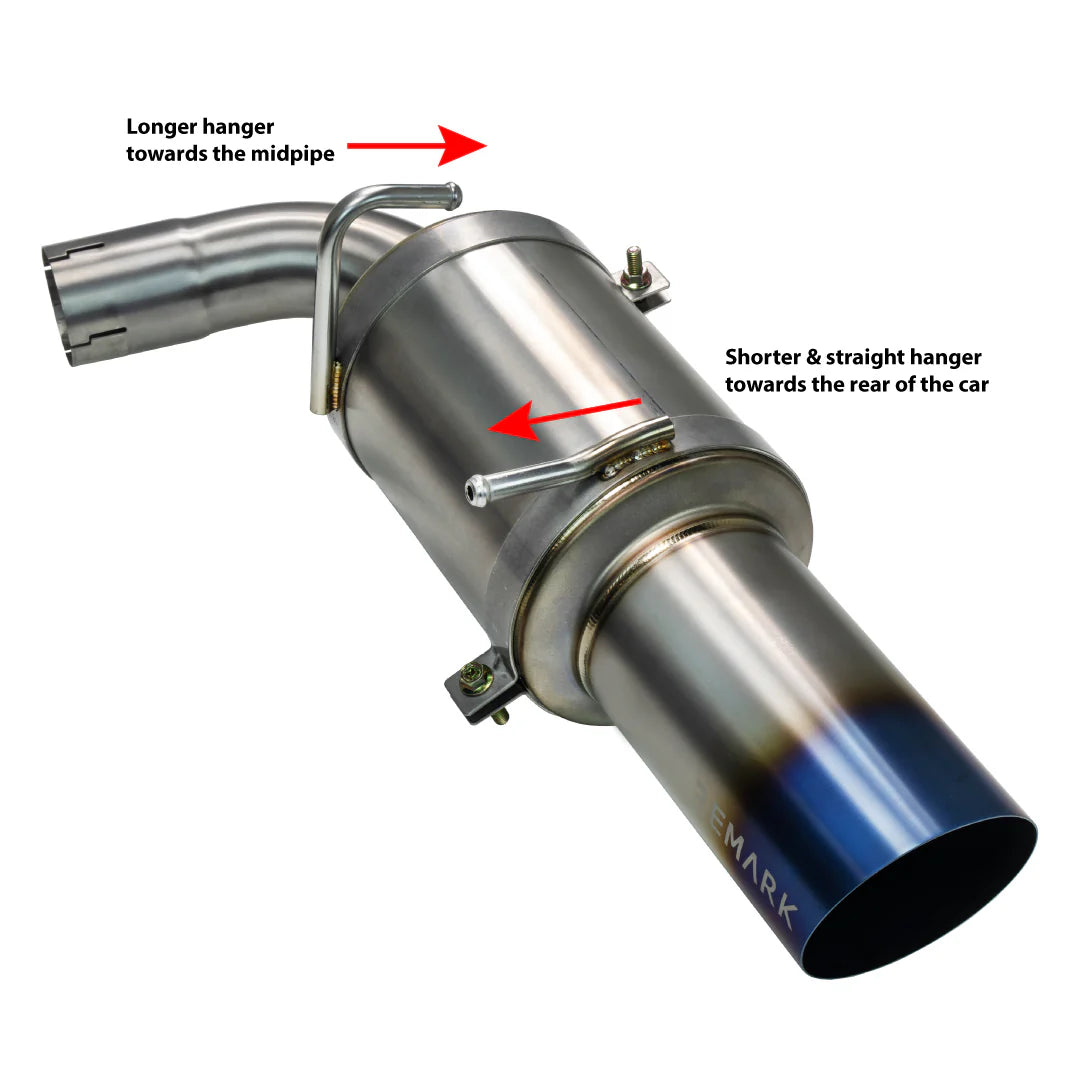 Remark R1-Spec Cat Back Exhaust System