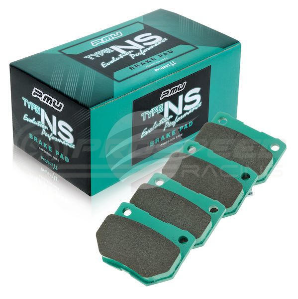 Project Mu NS-EP Rear Brake Pads - Subaru WRX 01-07/Nissan R32/R33/R34 R236-NS-EP | Pro Speed Racing