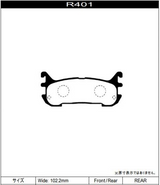 Project Mu NS EP Rear Brake Pads