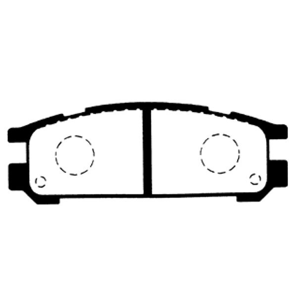 Project Mu RC09 Club Racer Rear Brake Pads