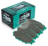 Project Mu NS EP Rear Brake Pads - Subaru WRX 08-14/Impreza/Forester/Liberty/Toyota 86 GT R914-NS-EP