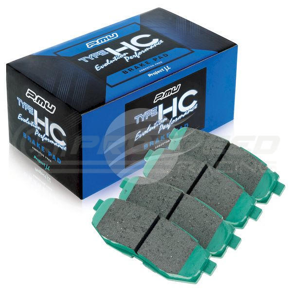 Project Mu NS EP Rear Brake Pads WRX 15-21 & 22+/Liberty GT/Forester/BRZ 12-21 22+/86 GTS R916-NS-EP