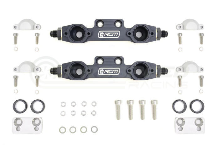 Roger Clark Motorsport Side Feed Billet Fuel Rail Kit