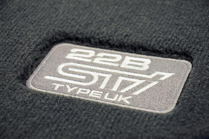 Roger Clark Motorsport 22B "Type UK" Luxury Car Floor Mat Set Front/Rear