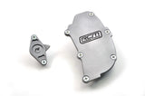 RCM 2 Piece Silver Billet Gudgeon Pin & Oil Separator Cover Kit