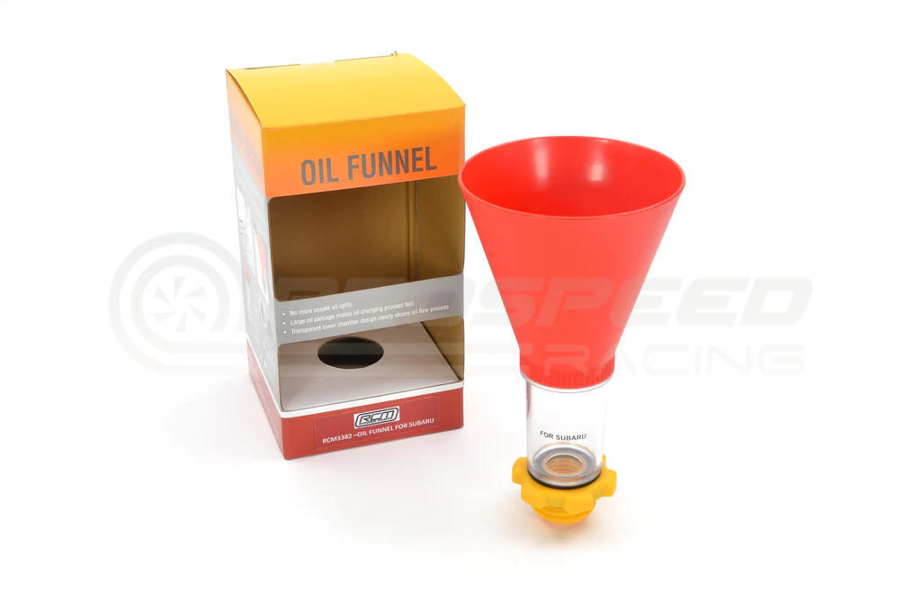Roger Clark Motorsport Engine Oil Fill Funnel Red