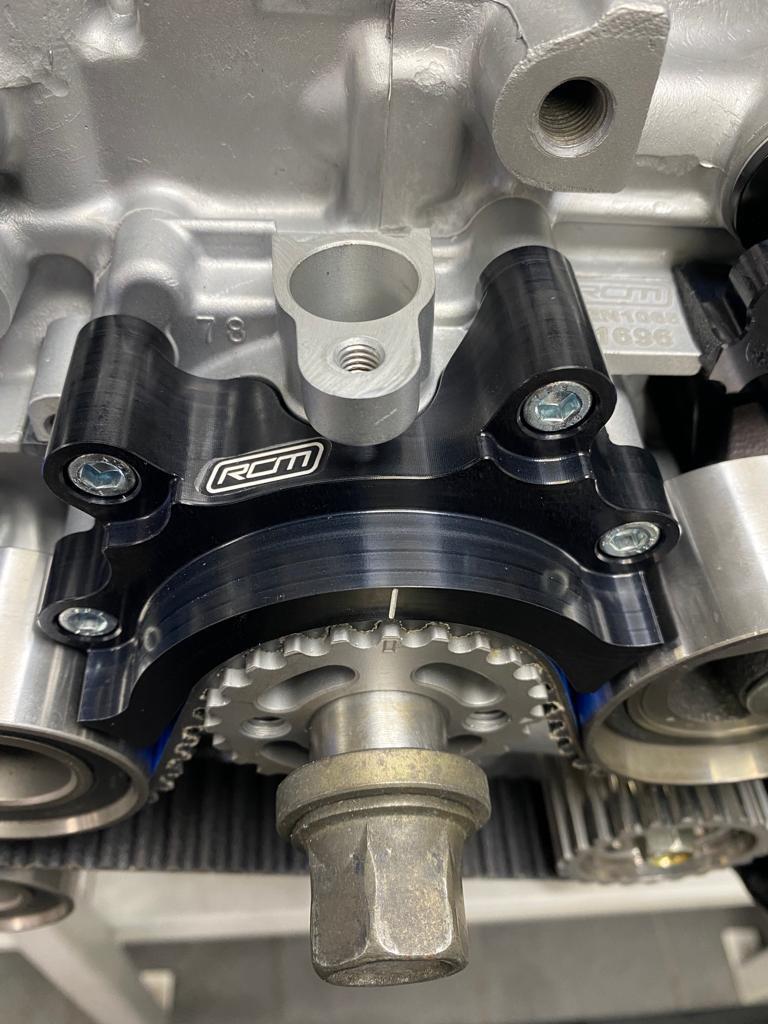 Roger Clark Motorsport Race Spec Billet Timing Belt Guide suit Dry Sump Pump