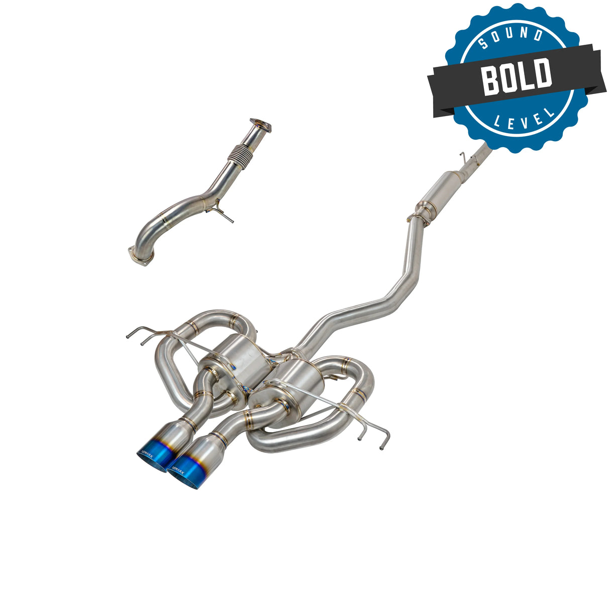 Remark Sports Touring Link Loop Titanium Cat Back + Front Pipe