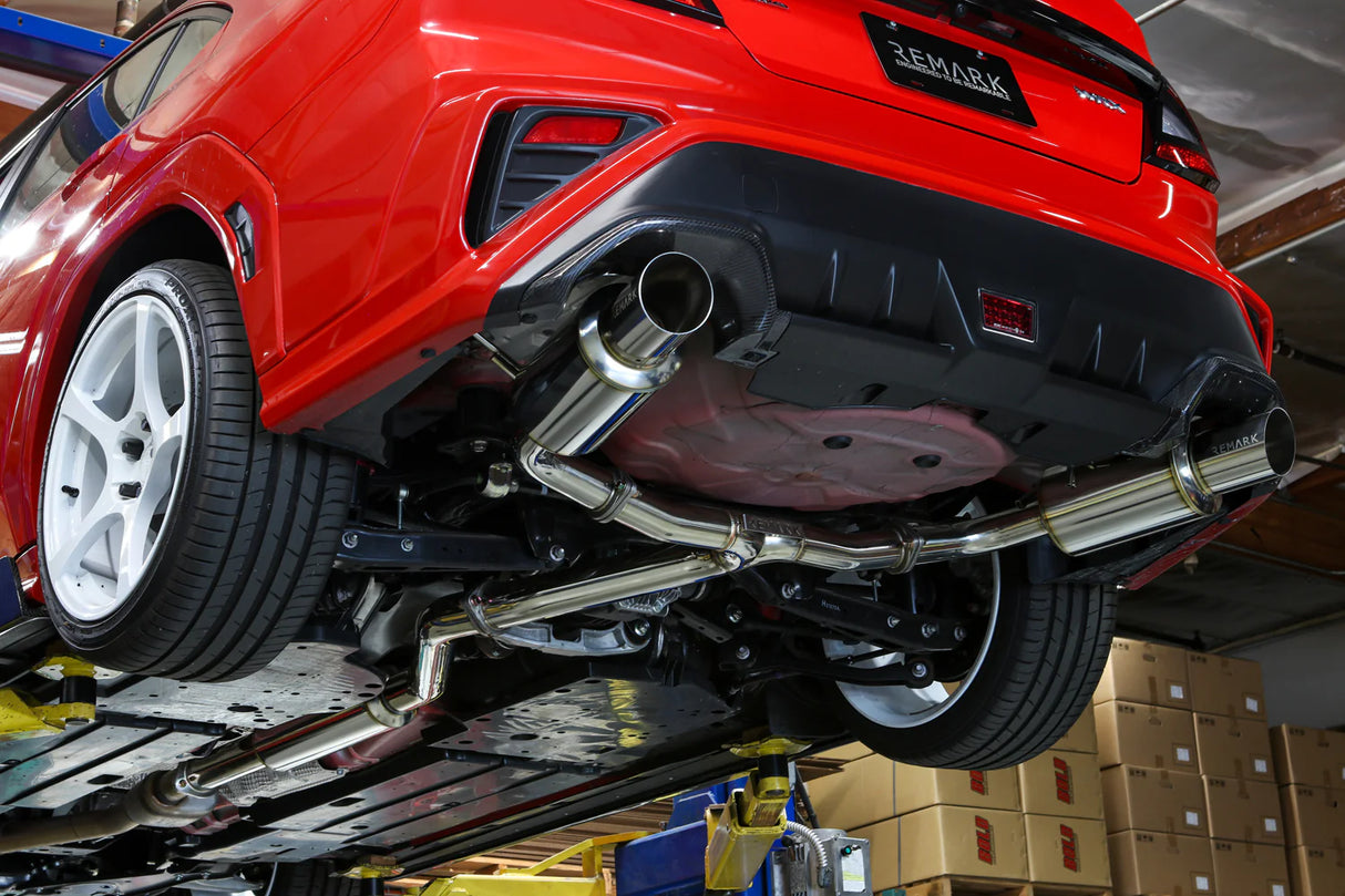 Remark R1-Spec Dual Resonated Cat Back Exhaust System