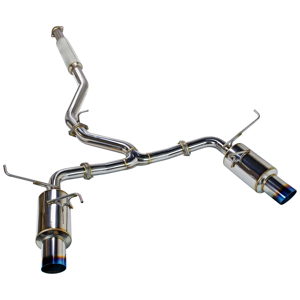 Remark R1-Spec Dual Resonated Cat Back Exhaust System