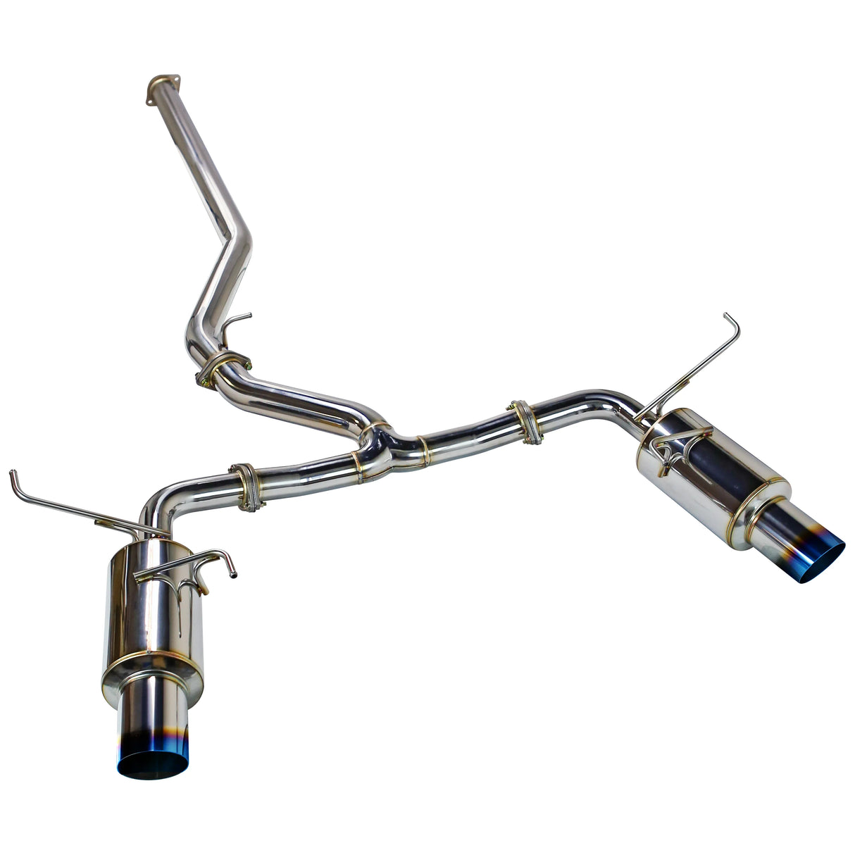Remark R1-Spec Dual Non-Resonated Cat Back Exhaust System