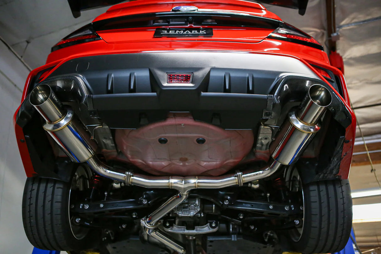 Remark R1-Spec Dual Resonated Cat Back Exhaust System