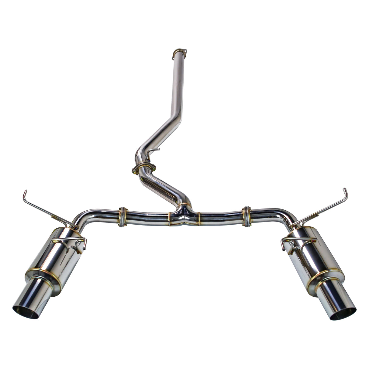 Remark R1-Spec Dual Non-Resonated Cat Back Exhaust System