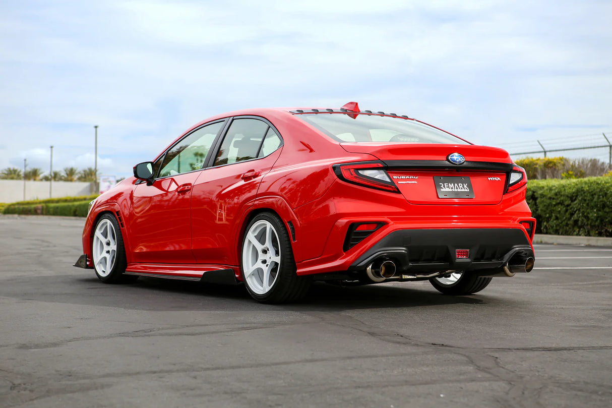 Remark R1-Spec Dual Non-Resonated Cat Back Exhaust System