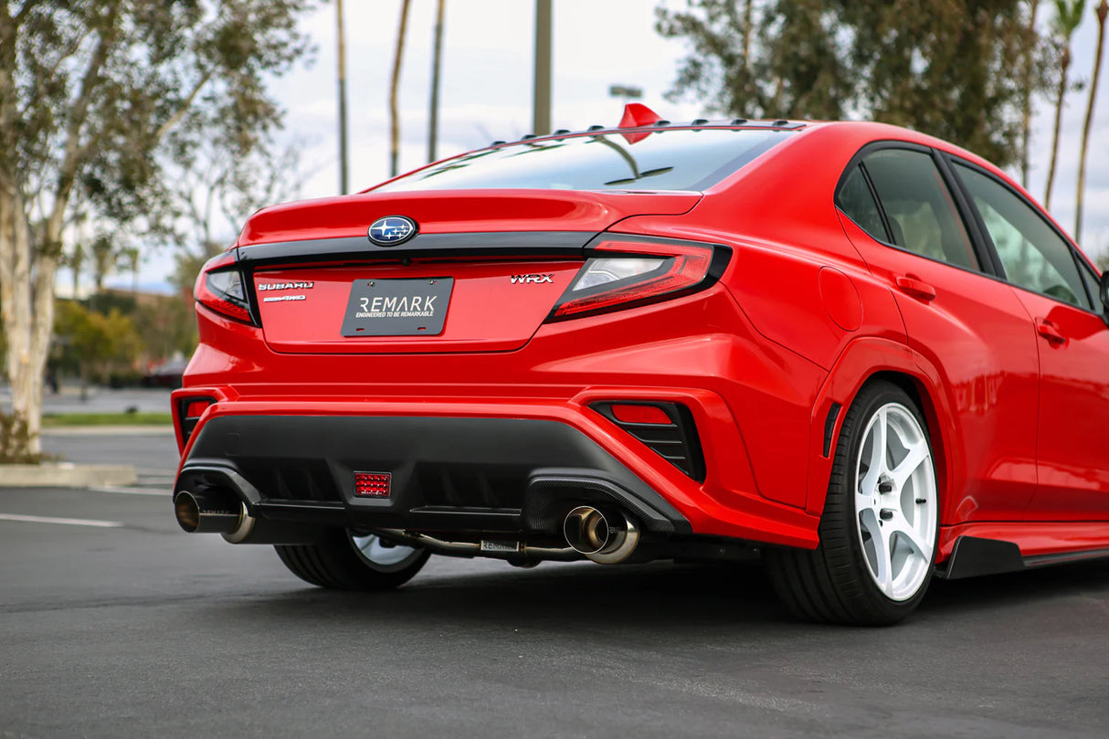Remark R1-Spec Dual Non-Resonated Cat Back Exhaust System