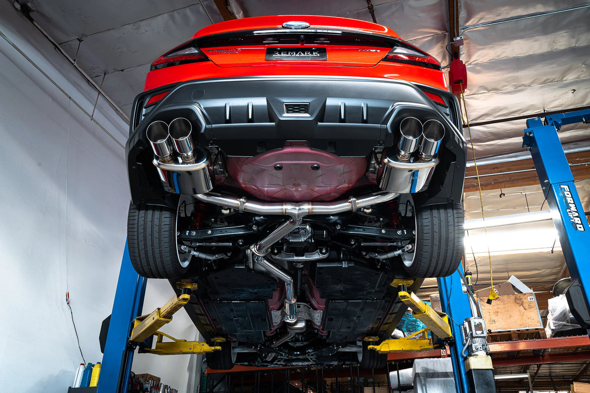 Remark Sports Touring Resonated Cat Back Exhaust System