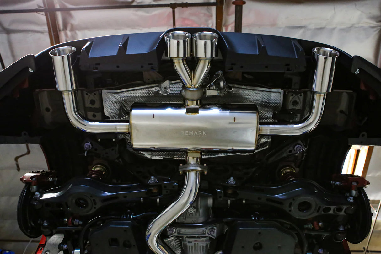 Remark Elite Spec Quad Tip Cat Back Exhaust System