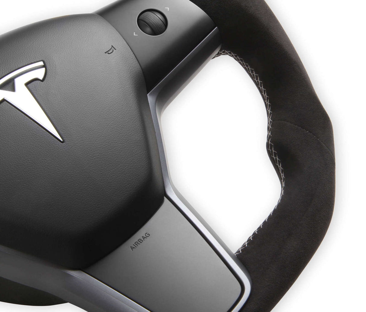 Dinan Rekudo Steering Wheel - Alcantara Wrapped