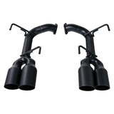 Remark Axle Back Exhaust System Stealth Edition - 4" Tips