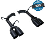 Remark Axle Back Exhaust System Stealth Edition - 4" Tips
