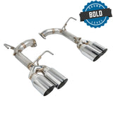 Remark Axle Back Exhaust System - 4" Tips