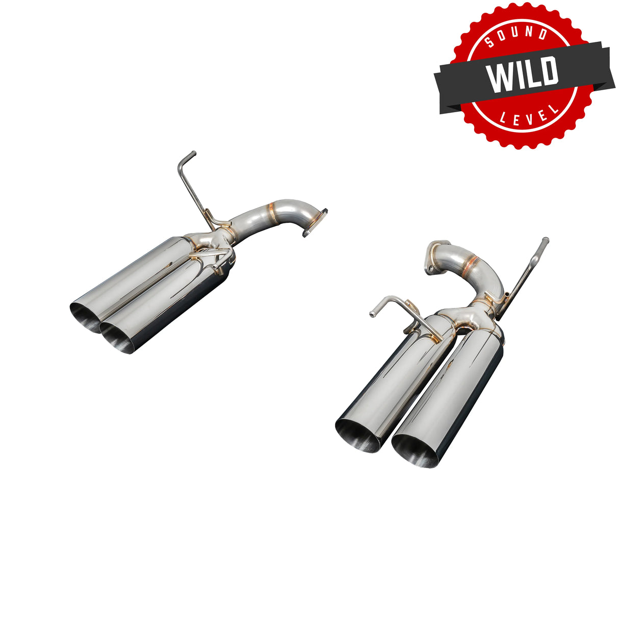 Remark Axle Back Exhaust System Boso Edition