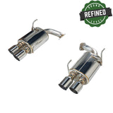 Remark Axle Back Muffler Exhaust System